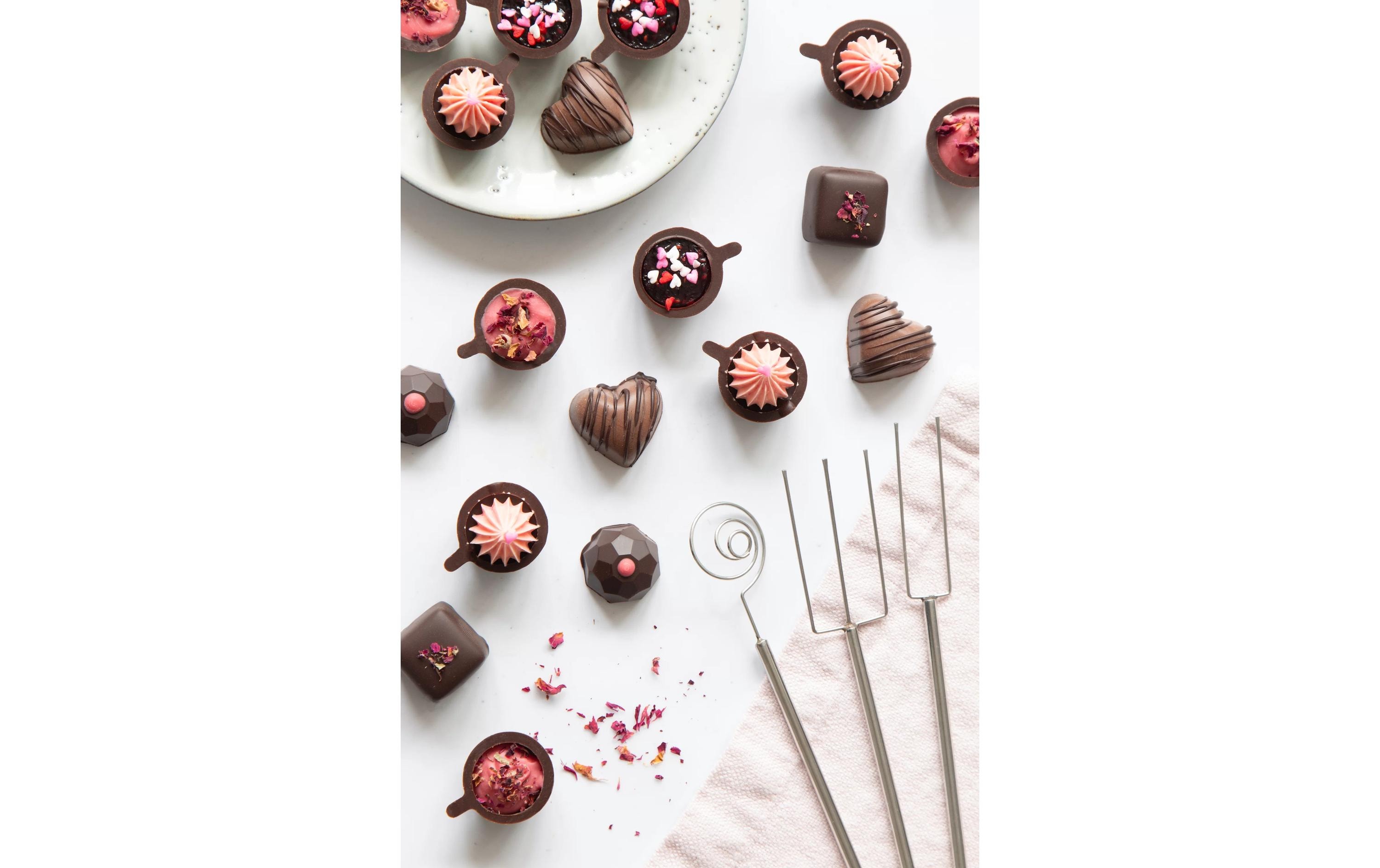 Städter Pralinengabel Set 3-teilig