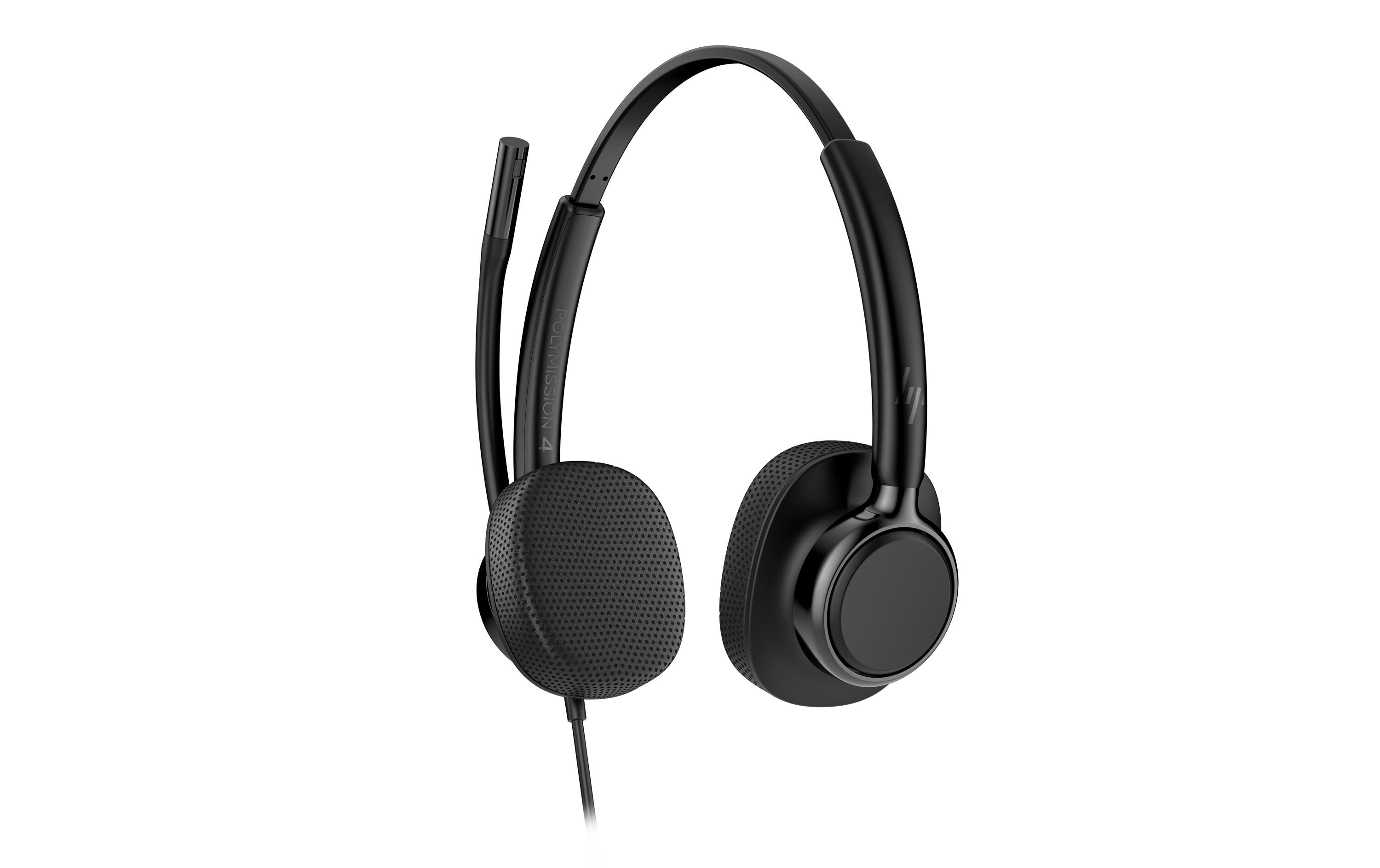 HP Headset Poly Mission 425 Stereo USB-C, kabelgebunden