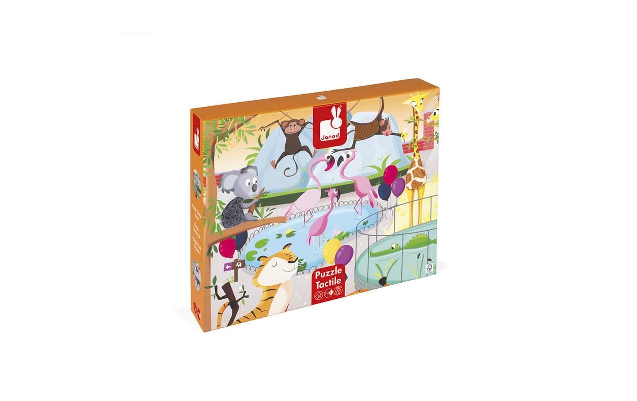 Janod Puzzle Ein Tag im Zoo Janod Puzzle Ein Tag im Zoo