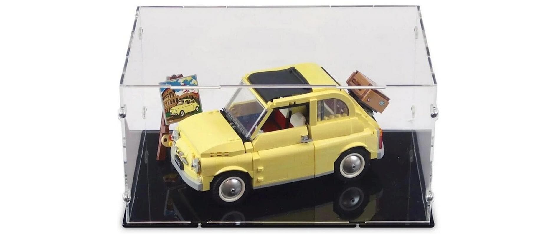 iDisplayit Acryl-Display für LEGO 10271 Fiat 500