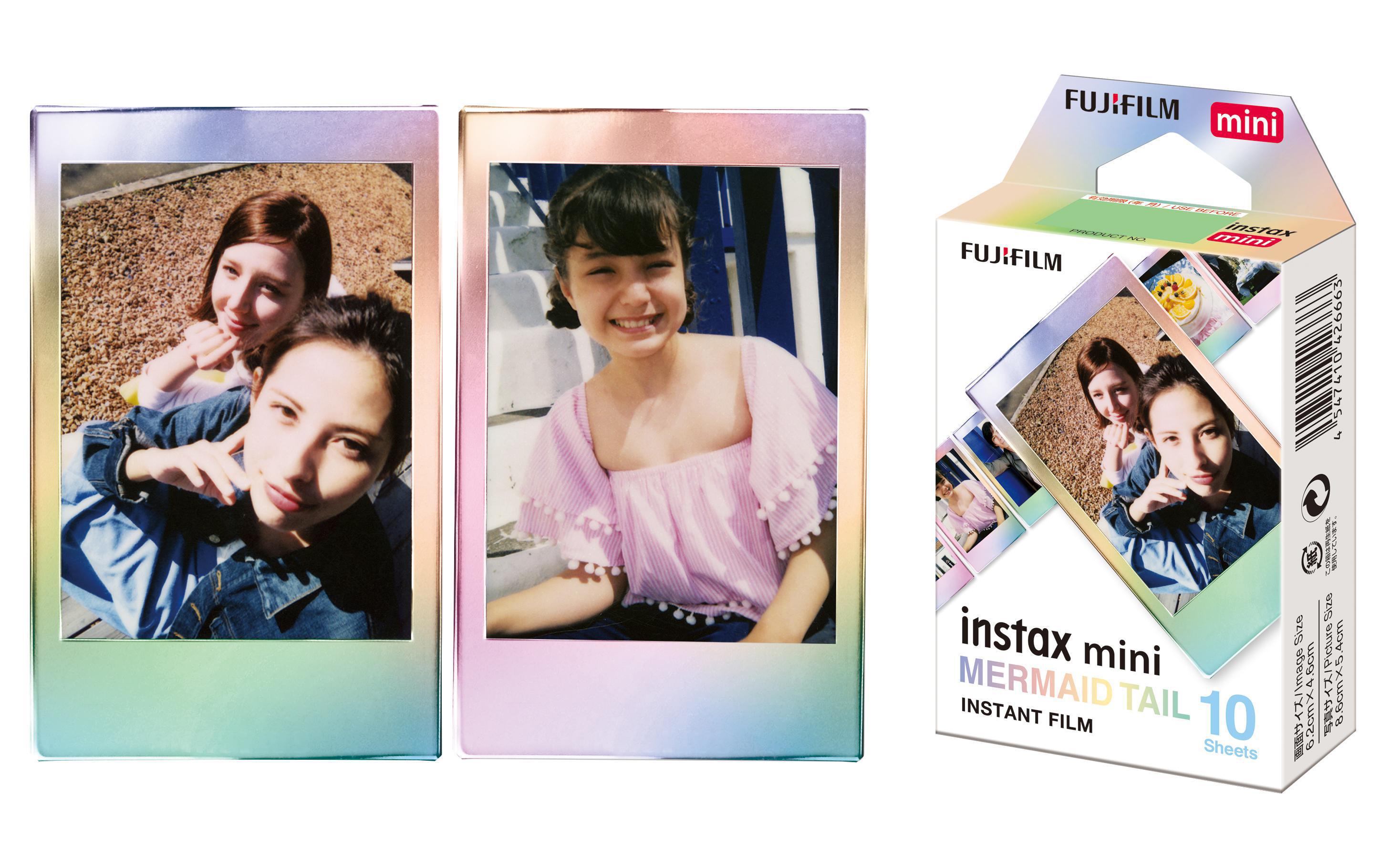 Fujifilm Sofortbildfilm Instax Mini Mermaid Tail 10 Blatt