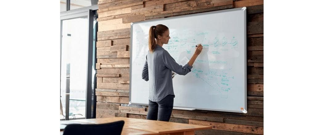 Nobo Whiteboard Premium Plus 55, Weiss