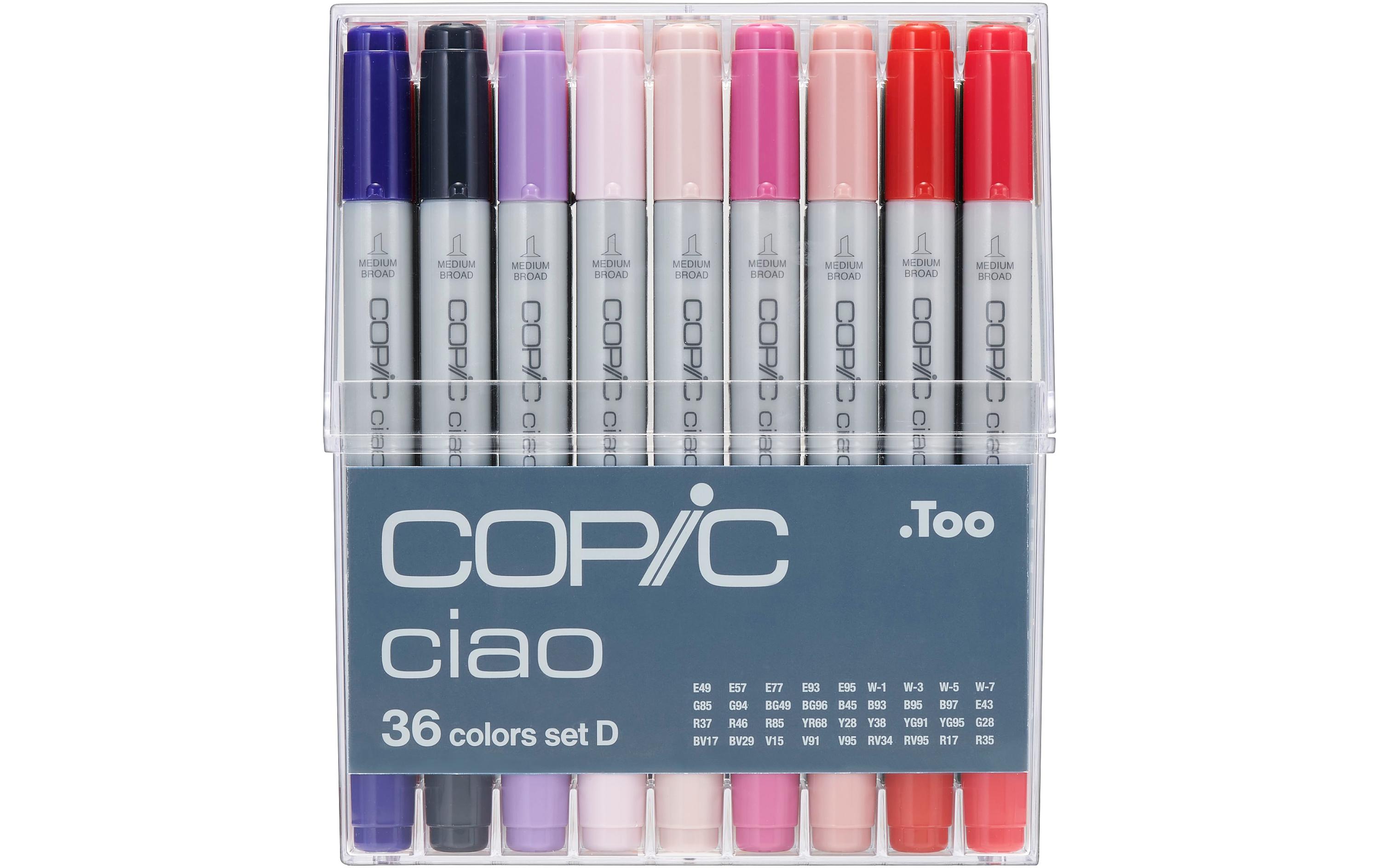 Copic Grafikmarker Ciao 36er D-Set