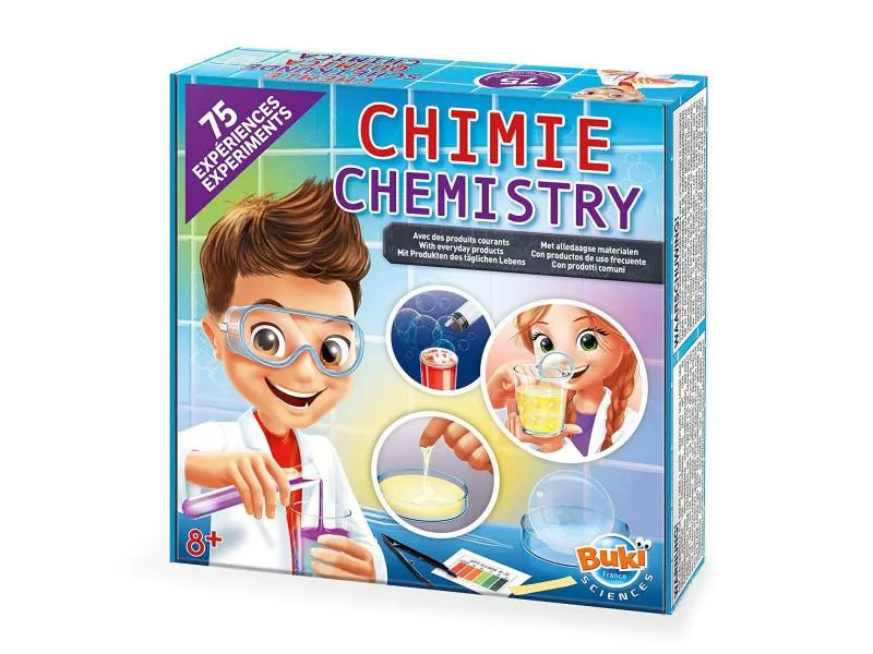 Buki Experimentierkasten Chemie 75 Experimente Buki Experimentierkasten Chemie 75 Experimente