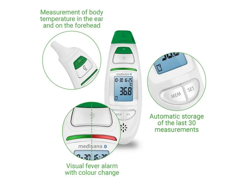 Medisana Infrarot-Fieberthermometer TM750 Connect