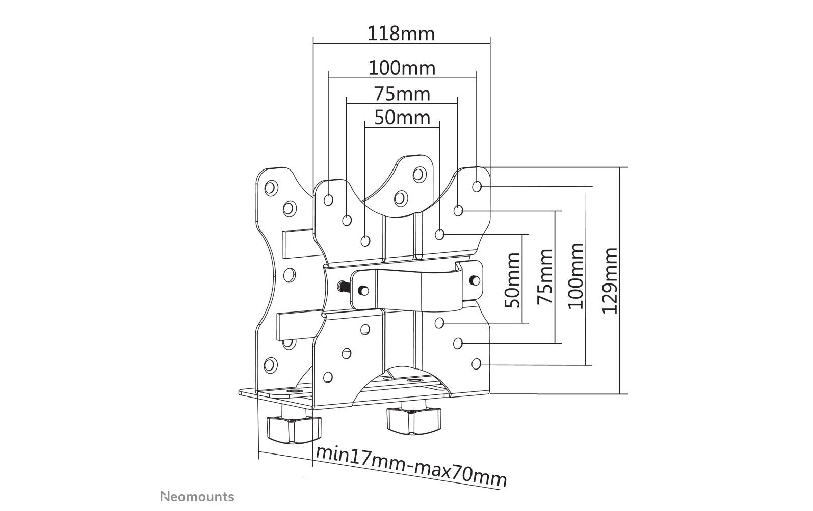 NEOMOUNTS Thin-Client Halter NM-TC100