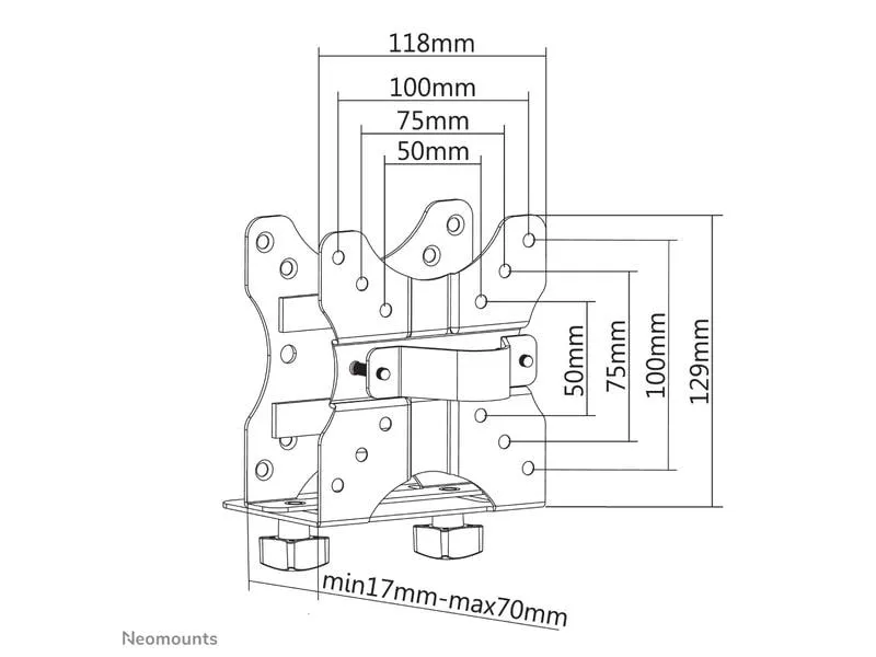 NEOMOUNTS Thin-Client Halter NM-TC100 NEOMOUNTS Thin-Client Halter NM-TC100