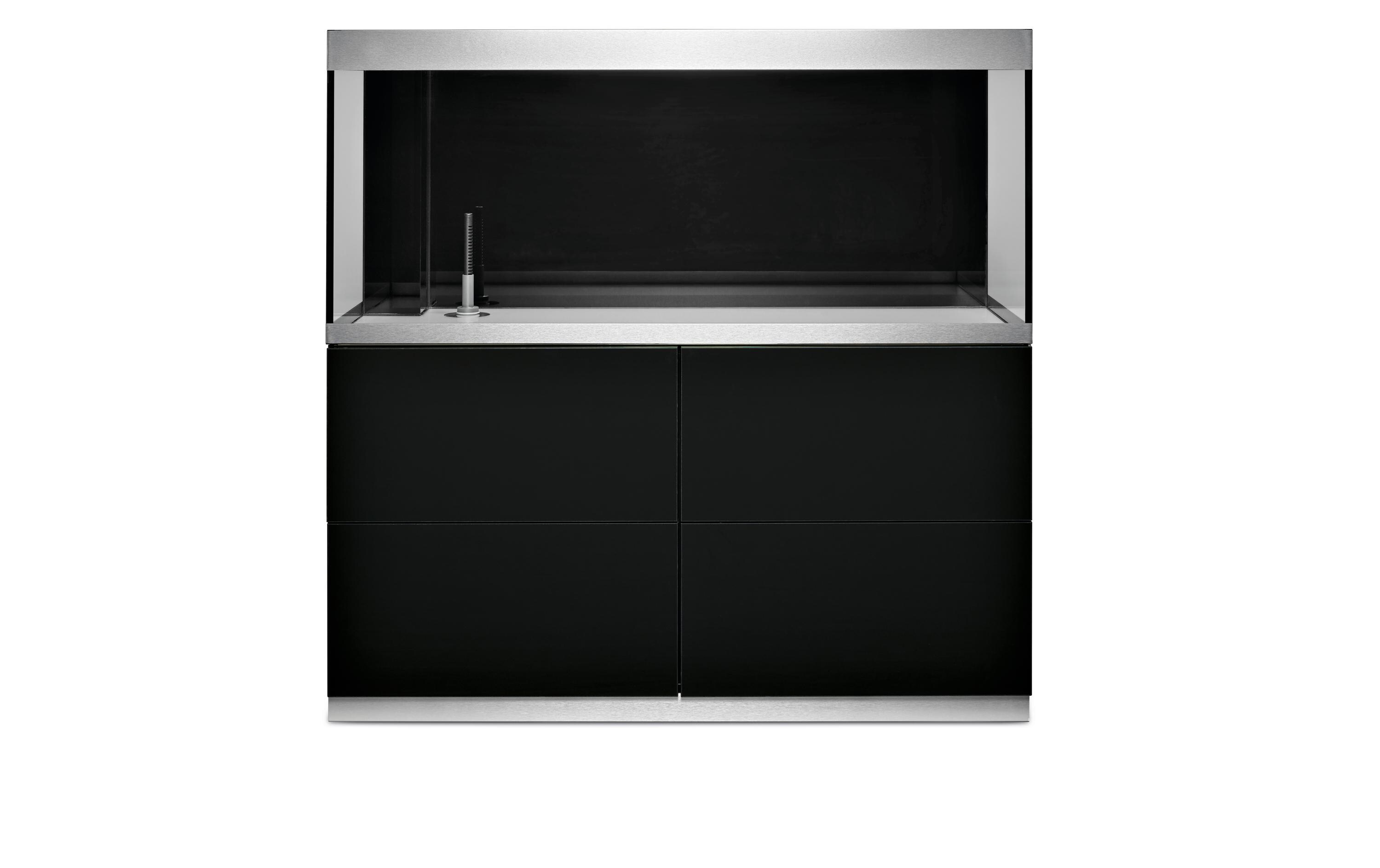 OASE Aquarienkombination HighLine optiwhite 400, Schwarz, 413 l