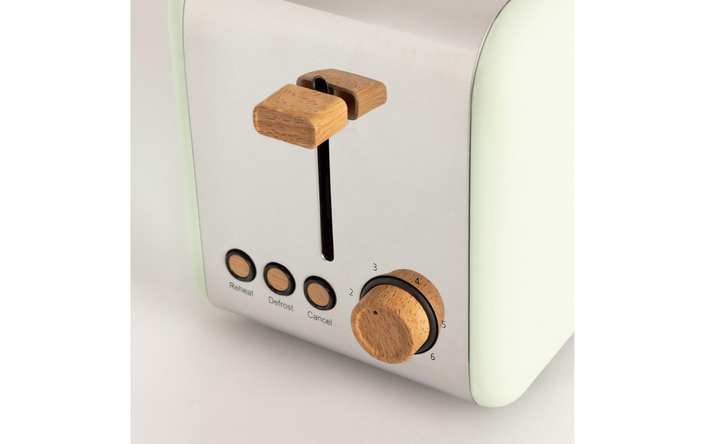 Create Toaster Retro Pastelgrün