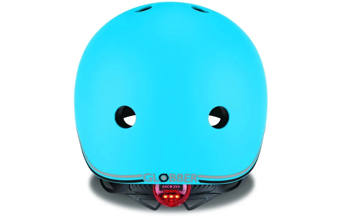 GLOBBER Kinderhelm Evo Lights Blau, XS-S