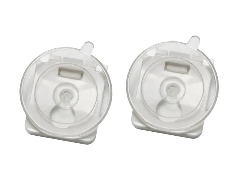 Gardinia Ersatzteil Saugnapfset mit Clip Transparent Gardinia Ersatzteil Saugnapfset mit Clip Transparent