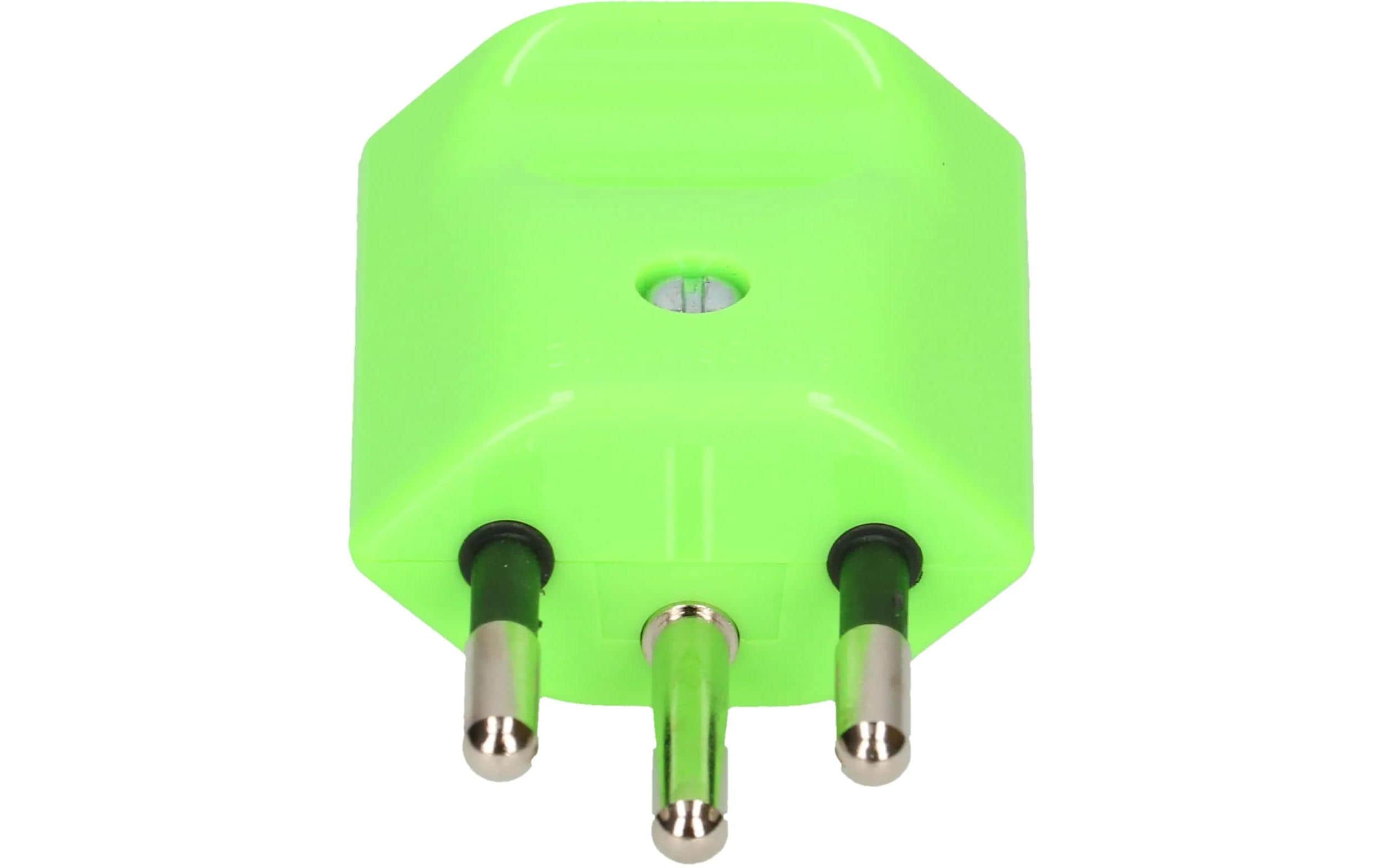 Max Hauri Stecker Typ 12, 3-polig Grün Max Hauri Stecker Typ 12, 3-polig Grün