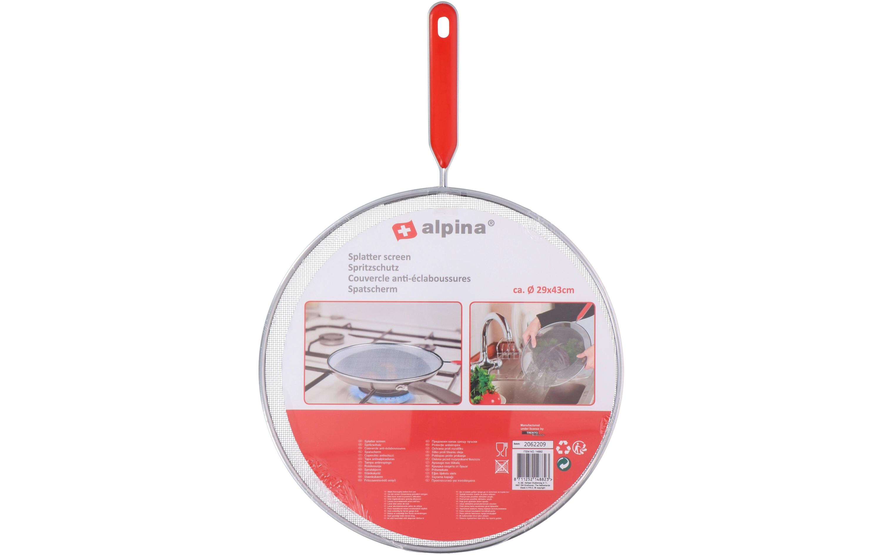 ALPINA Spritzschutz 29-43 cm, Silber