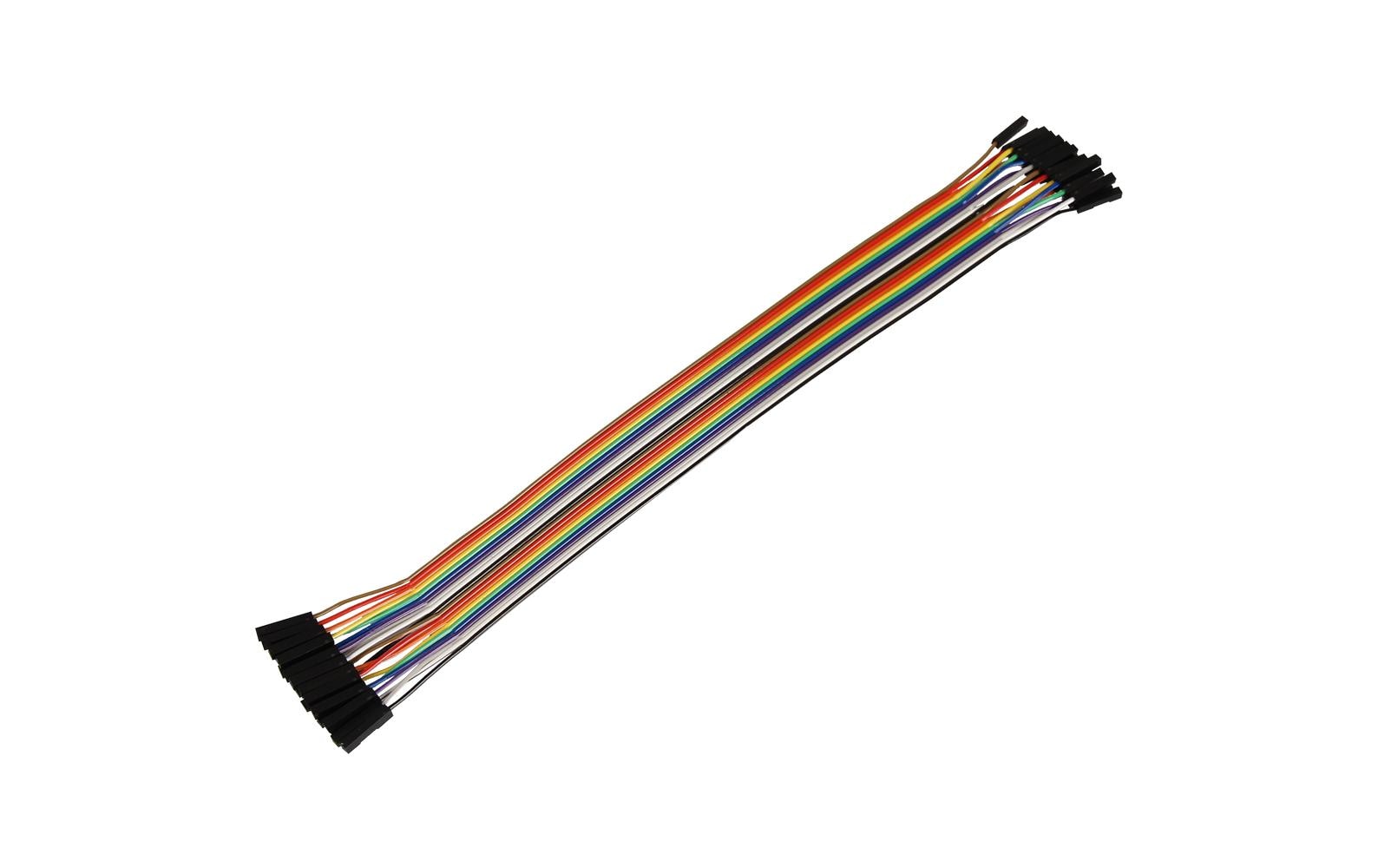 jOY-iT Jumperkabel 20 x 25 cm, Buchse-Buchse, 40 Pins