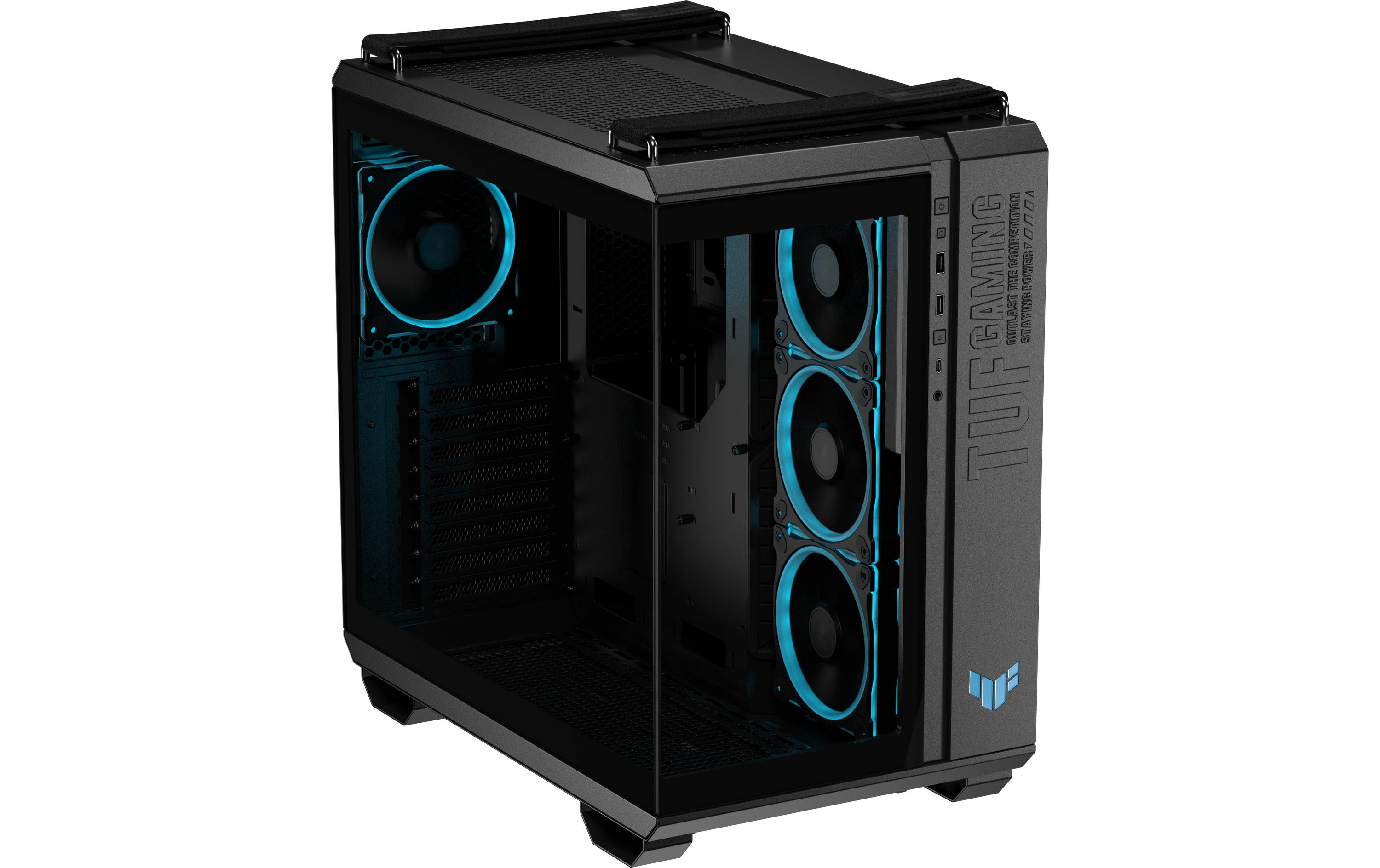 ASUS PC-Gehäuse TUF GAMING GT502 Horizon TG ARGB Schwarz