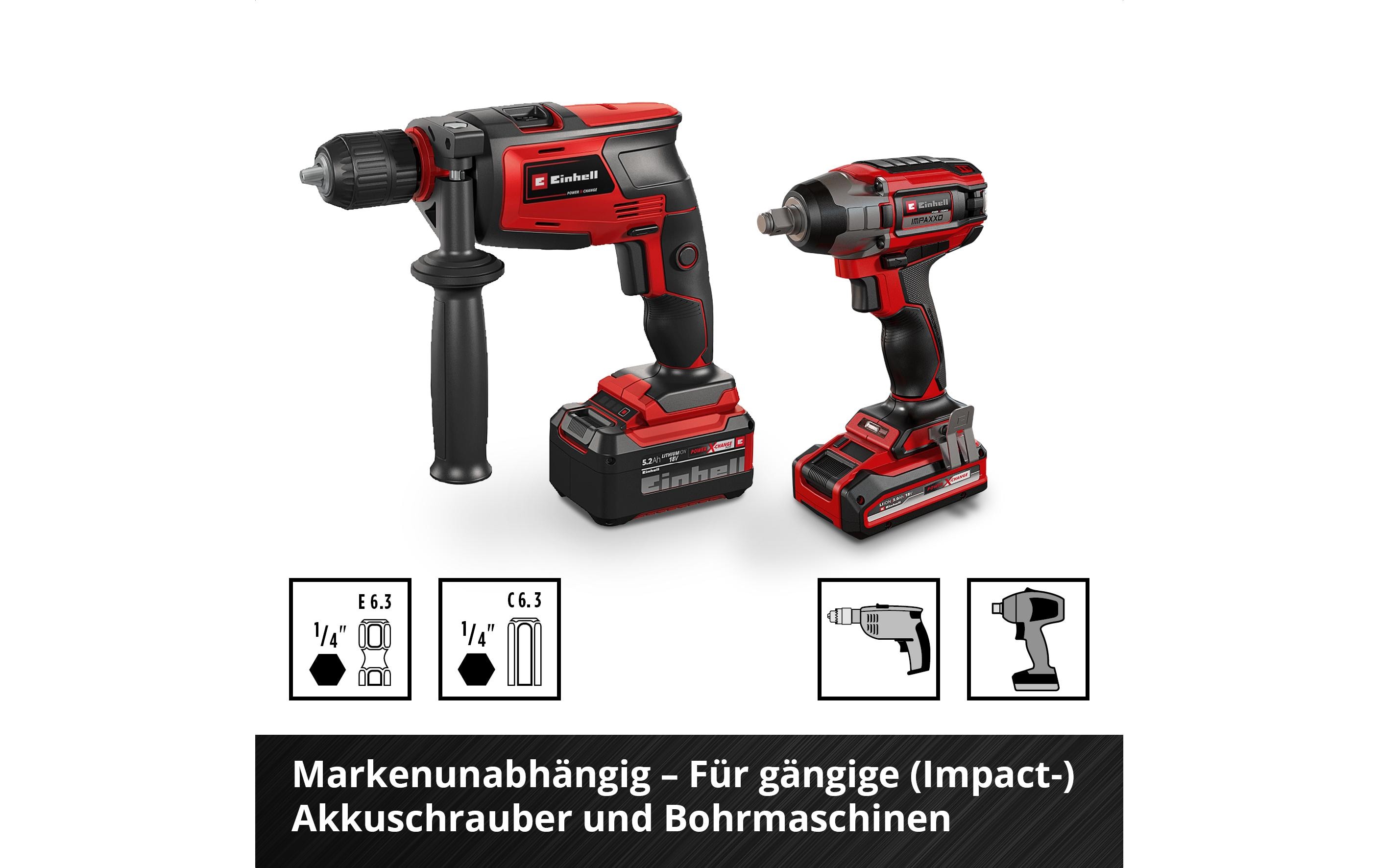 Einhell Bit-Set S-CASE Kassette 28tlg LS