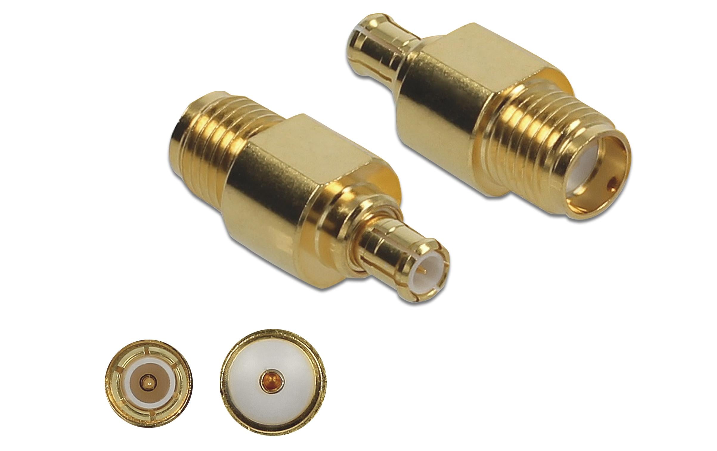 Delock Antennenadapter 10 GHz, SMA Buchse (f) - MCX Stecker (m)