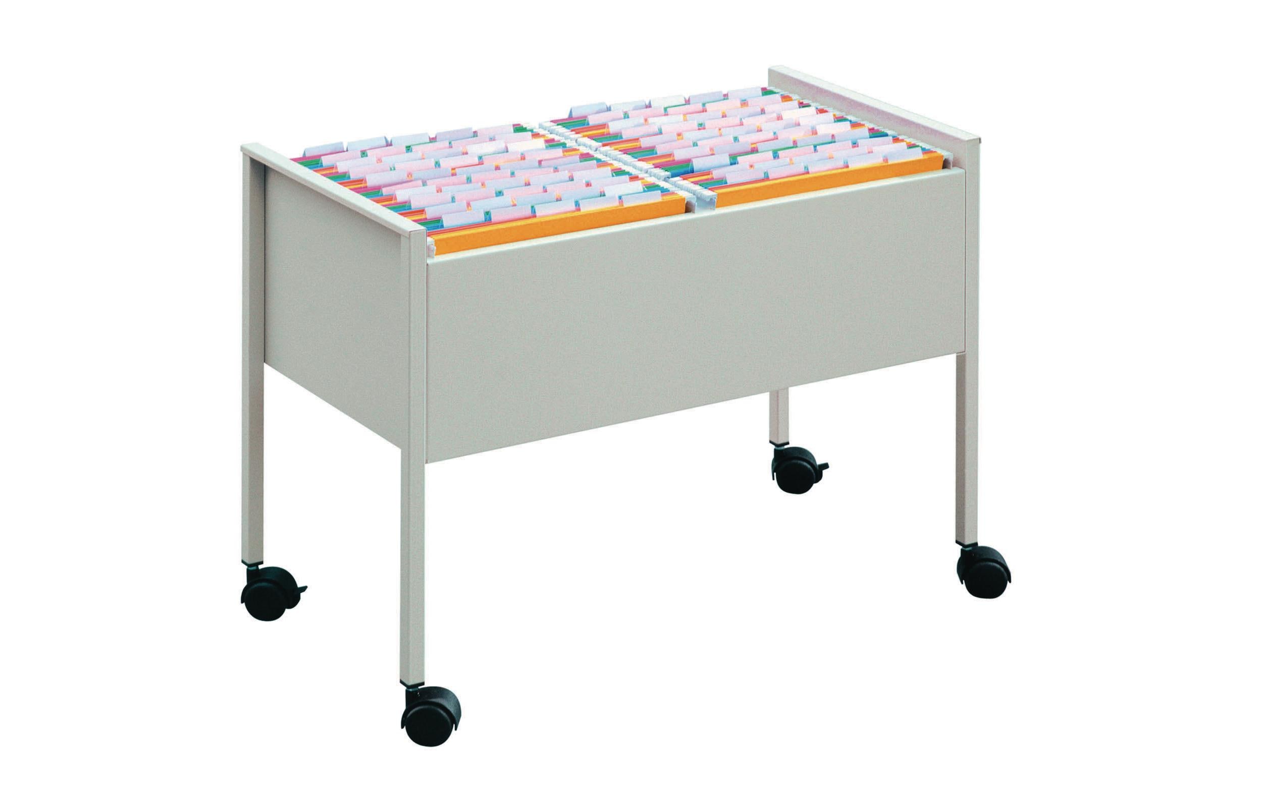 DURABLE Hängemappenwagen Economy 100 DUO A4 Grau