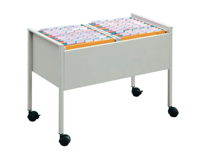 DURABLE Hängemappenwagen Economy 100 DUO A4 Grau DURABLE Hängemappenwagen Economy 100 DUO A4 Grau