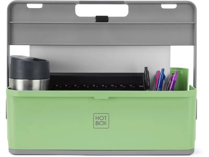 Hotbox Schreibtisch Organizer Hotbox 4 Grün