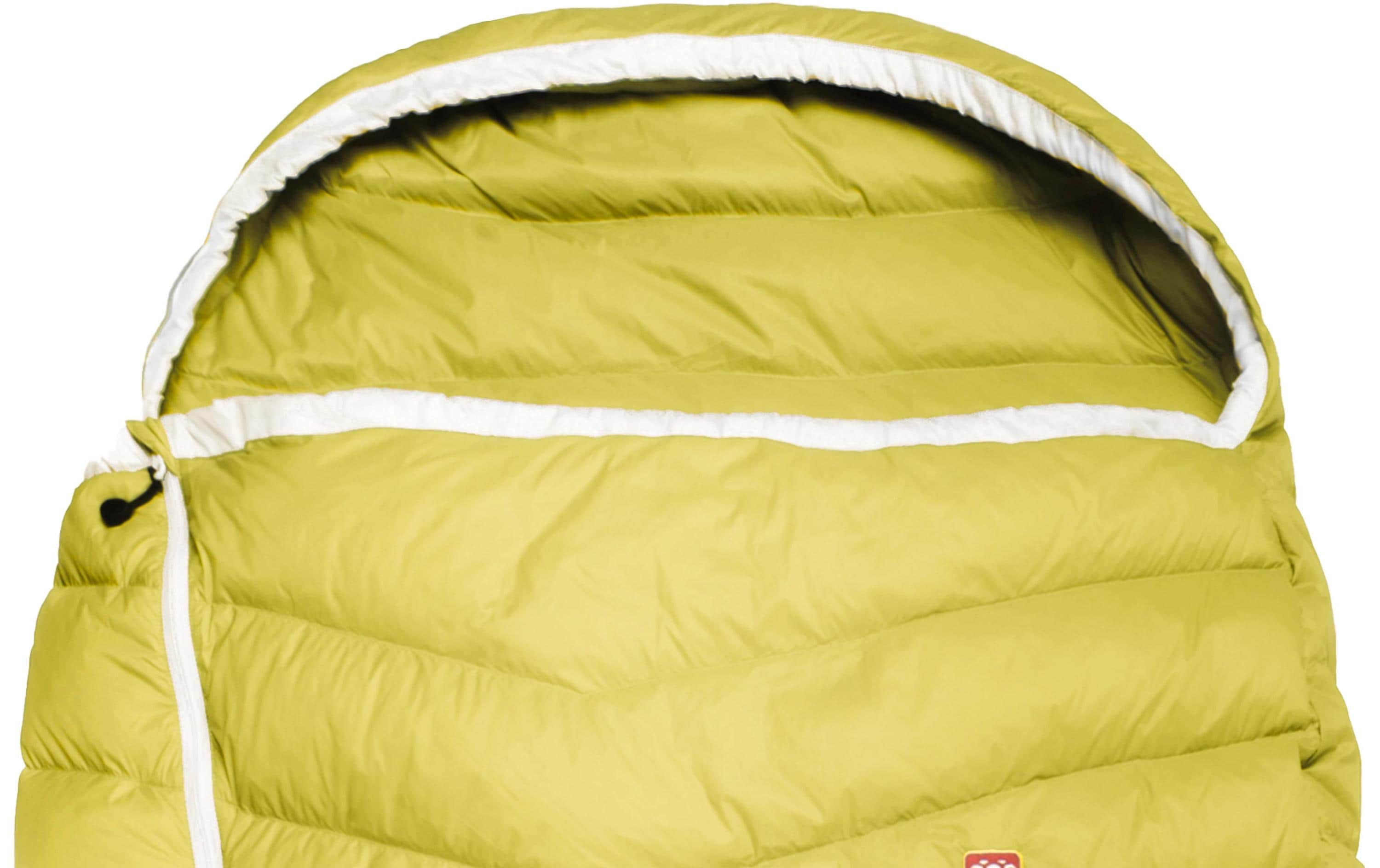 Grüezi Bag Schlafsack Biopod DownWool Extreme Light 185 Warm Olive