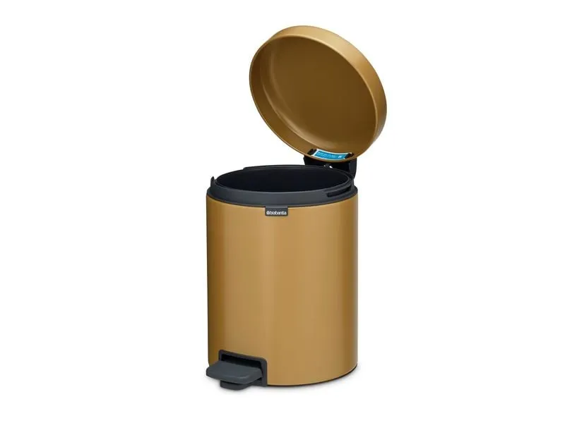 Brabantia Kosmetikeimer NewIcon 5 l, Warm Gold