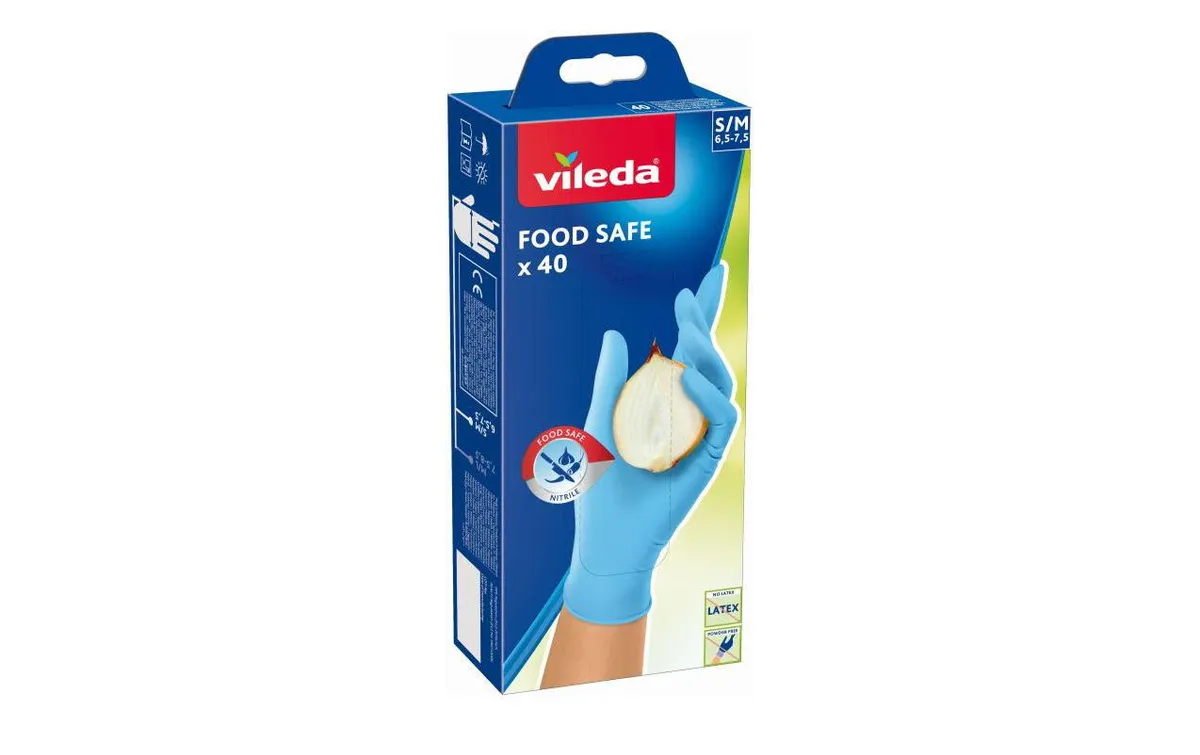 Vileda Einweghandschuh S/M 12 Stück