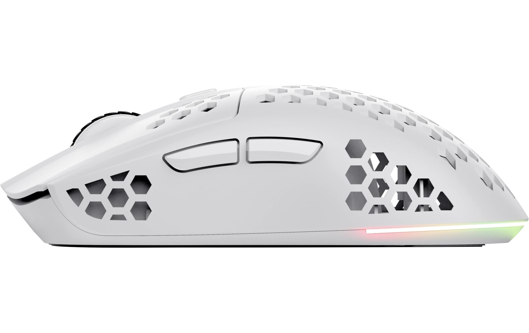 Trust Gaming-Maus GXT929 Helox Weiss