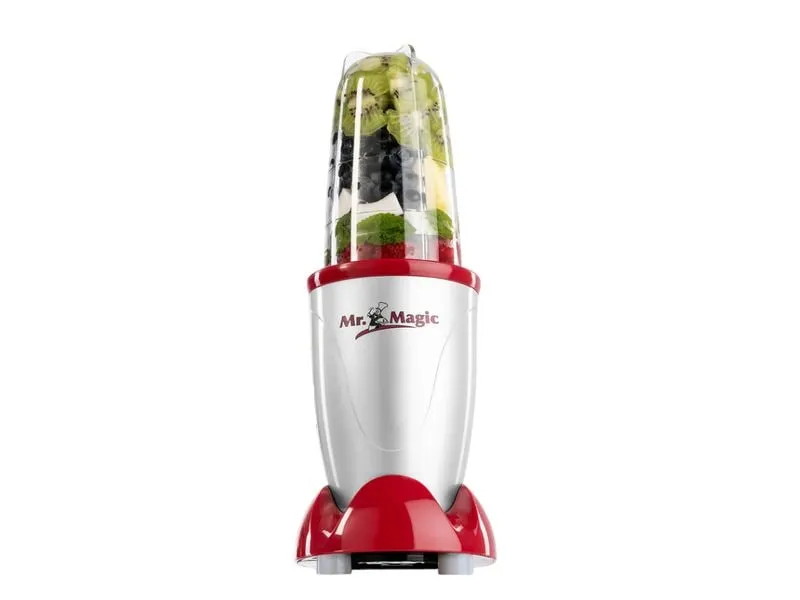 GOURMETmaxx Smoothie Maker Mr. Magic Rot/Silber GOURMETmaxx Smoothie Maker Mr. Magic Rot/Silber