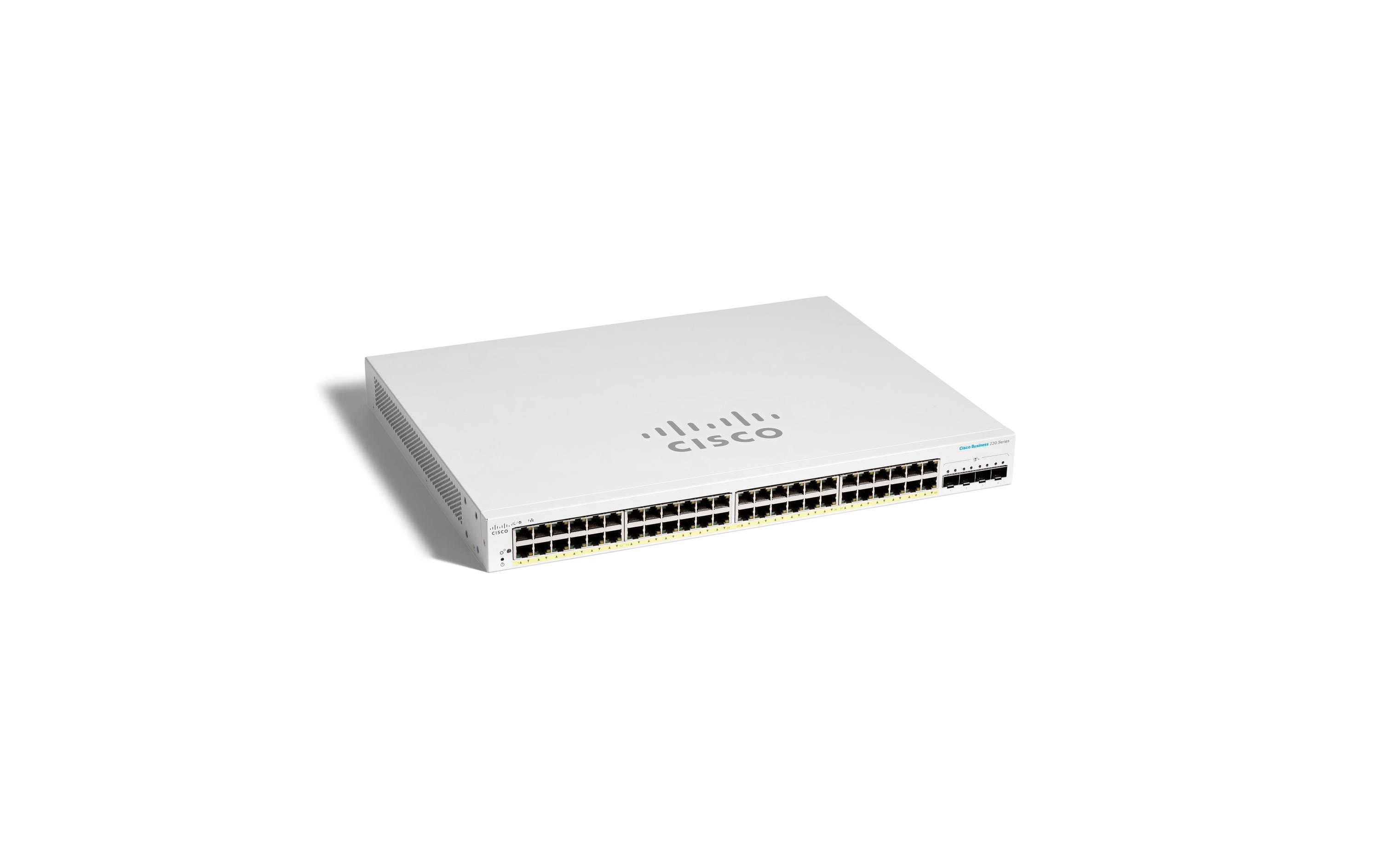 Cisco Switch CBS220-48T-4X 52 Port