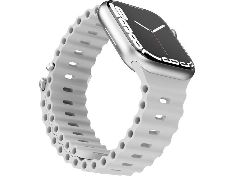 Vonmählen Wave Band Apple Watch 38/40/41 mm Light Gray Vonmählen Wave Band Apple Watch 38/40/41 mm Light Gray