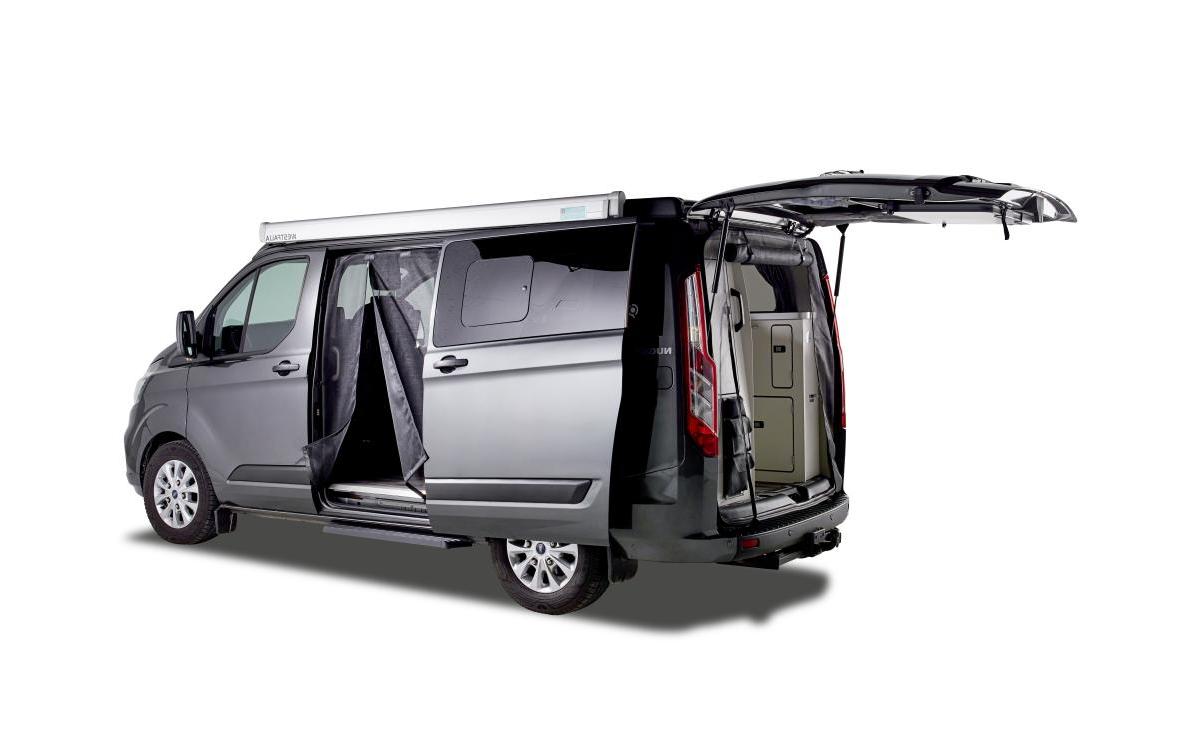 Van Quito Moskitonetz mit Schiebetüren, links Van Quito Moskitonetz mit Schiebetüren, links