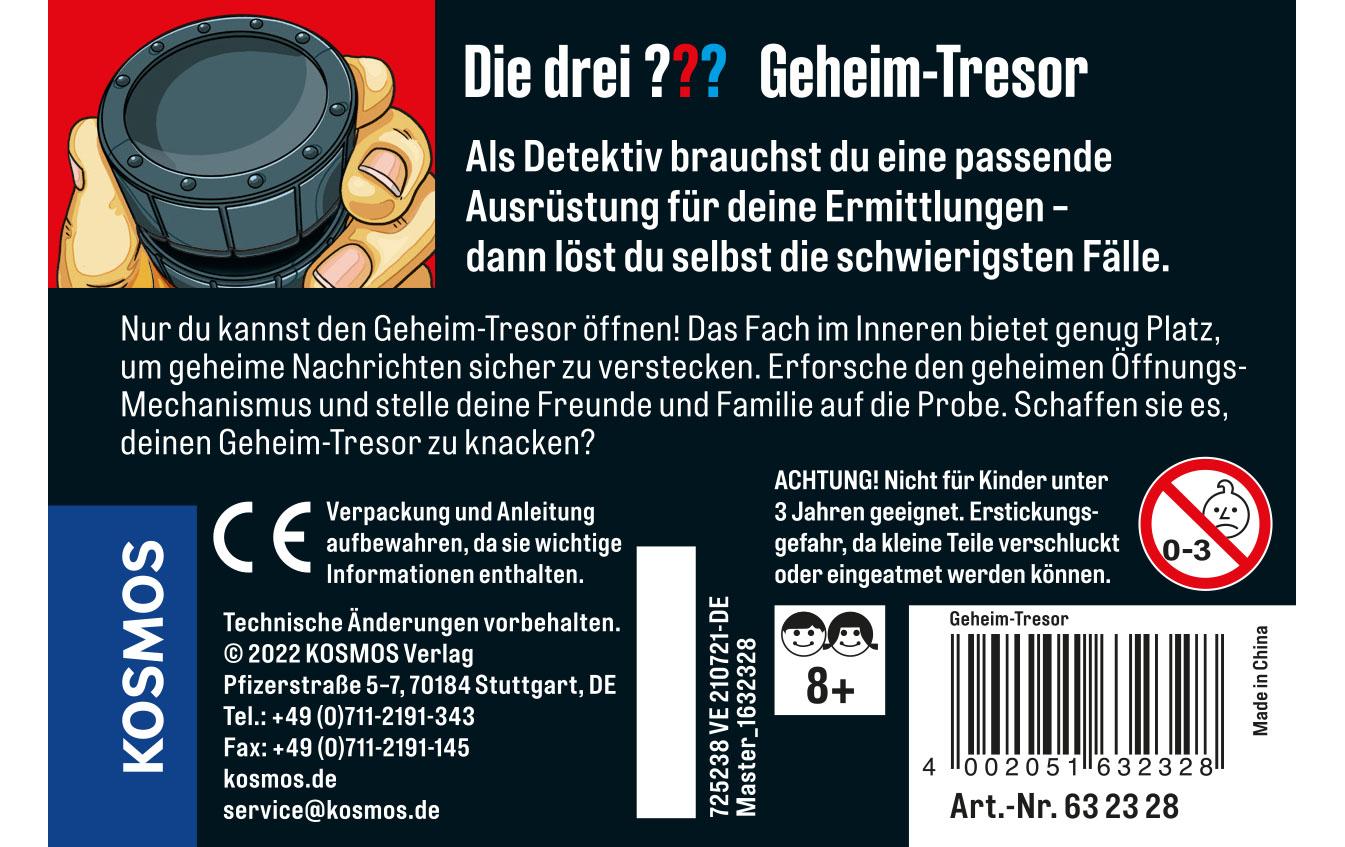Kosmos Detektivausrüstung Die drei??? Geheim-Tresor