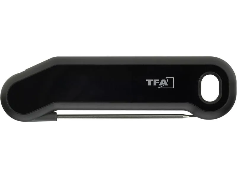 TFA Dostmann Küchenthermometer Digital, Profi, Einstech, IP66, Schwarz TFA Dostmann Küchenthermometer Digital, Profi, Einstech, IP66, Schwarz