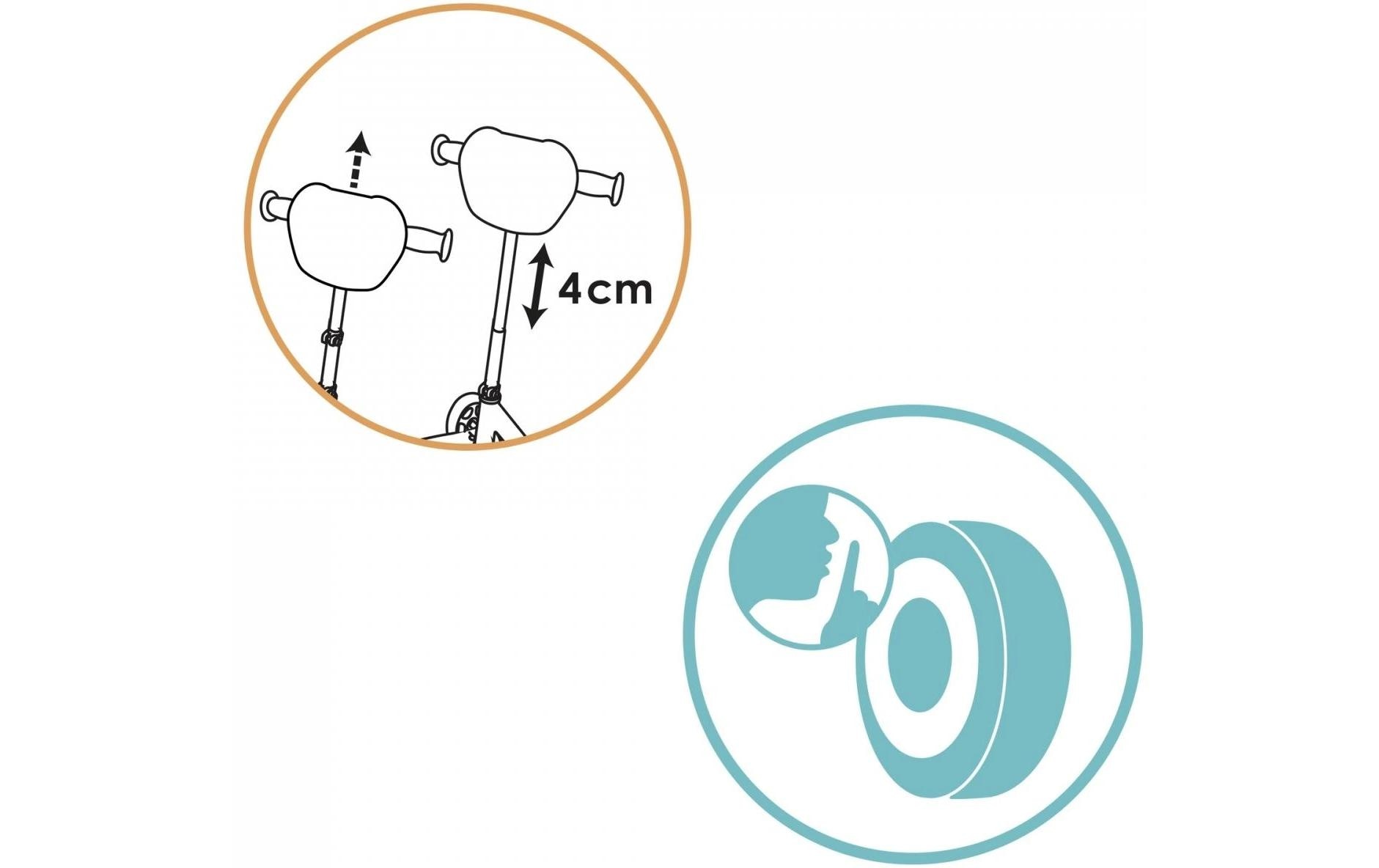 Smoby Stitch Roller, 3 Räder