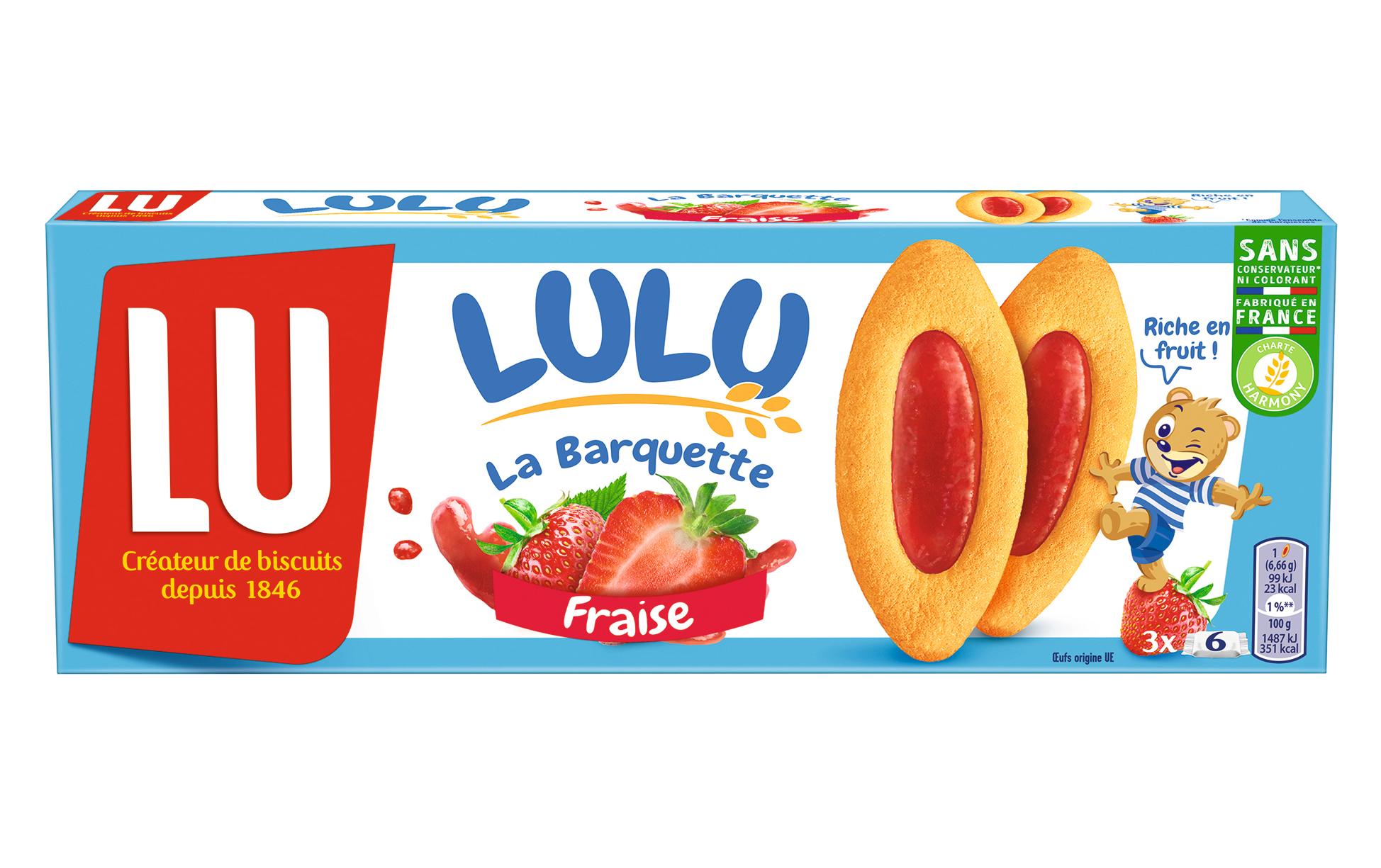 LU Guetzli Barquette Erdbeer 120 g