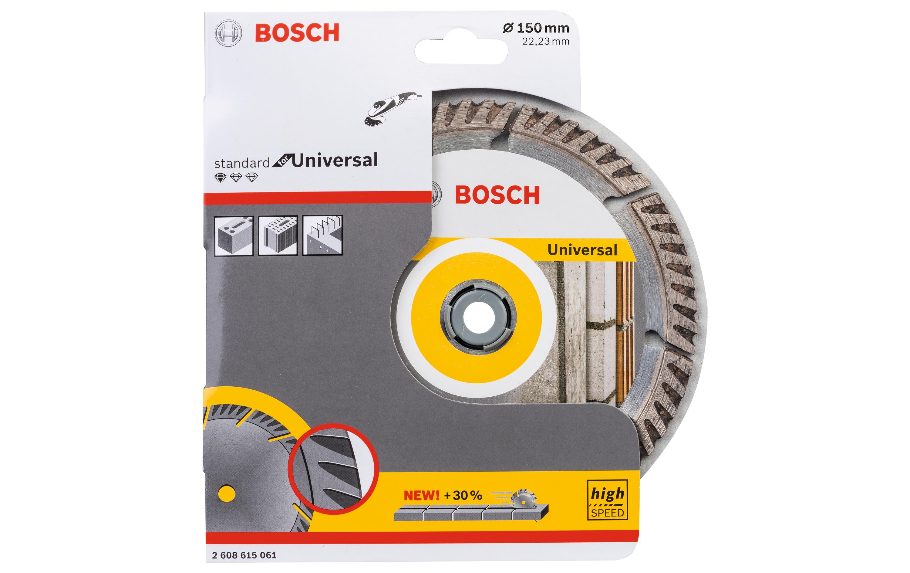Bosch Professional Diamanttrennscheibe Standard for Universal, 150 mm