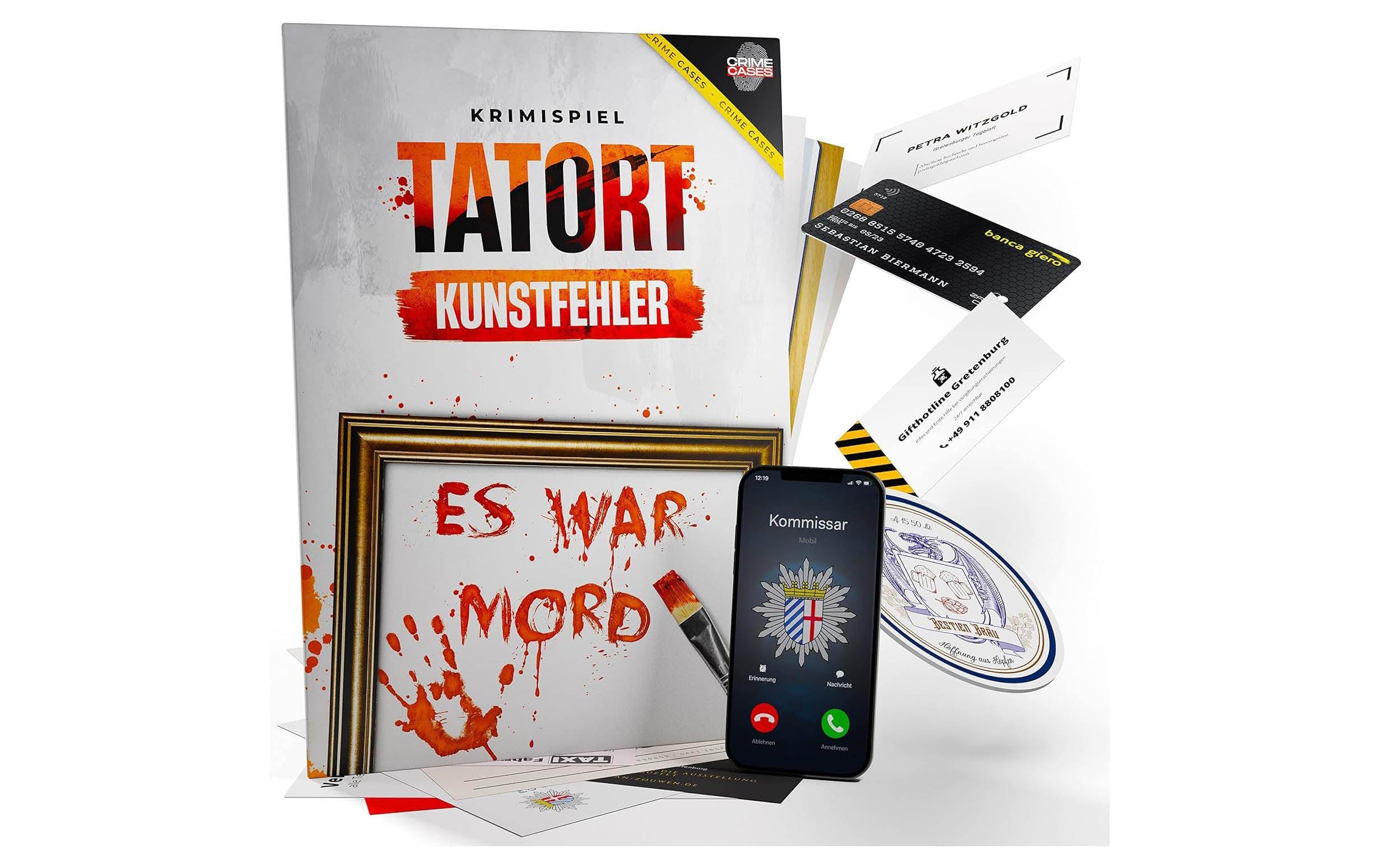 Crime Cases Partyspiel Tatort Kunstfehler-DE-