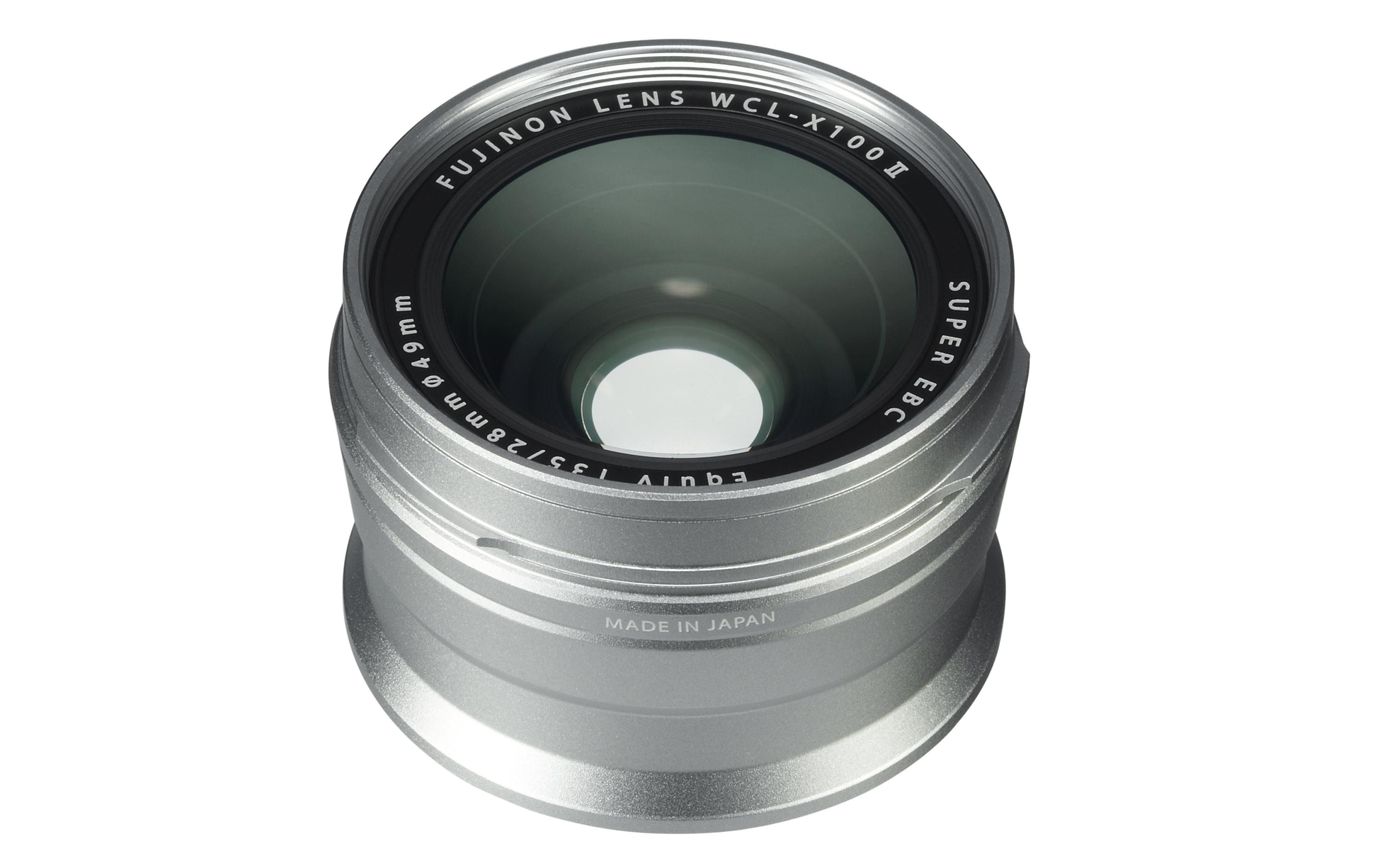 Fujifilm Objektiv-Konverter WCL-X100 II Silber