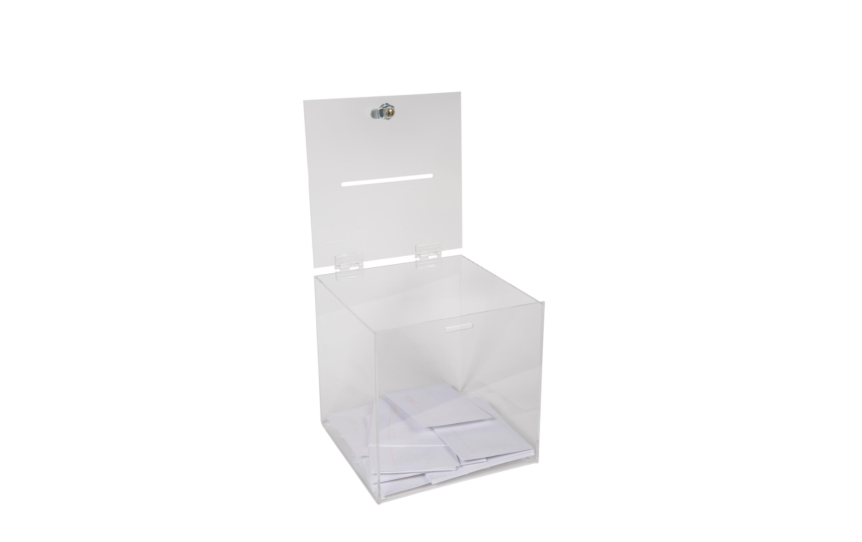 Exacompta Suggestion Box, Transparent