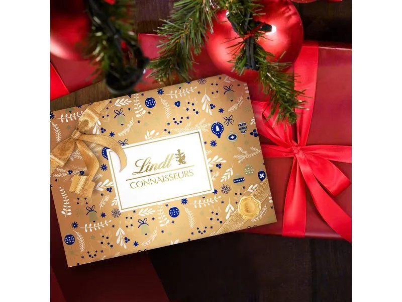 Lindt CONNAISSEURS Pralinés Assortiert Festtagsedition 443g Lindt CONNAISSEURS Pralinés Assortiert Festtagsedition 443g