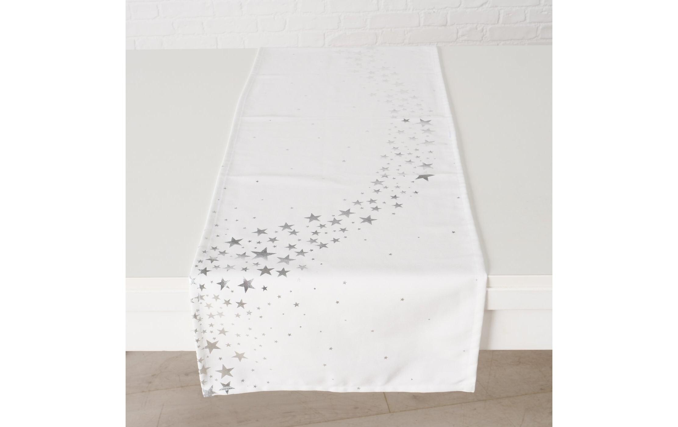 Boltze Tischläufer Luminous Textil, 140 x 40 cm