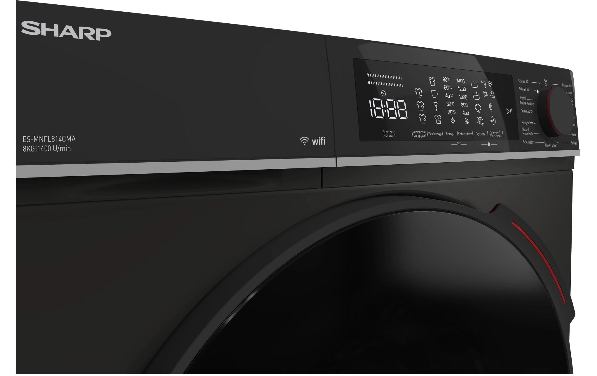 Sharp Waschmaschine ES-MNFL814 cmA-CH Links Sharp Waschmaschine ES-MNFL814 cmA-CH Links