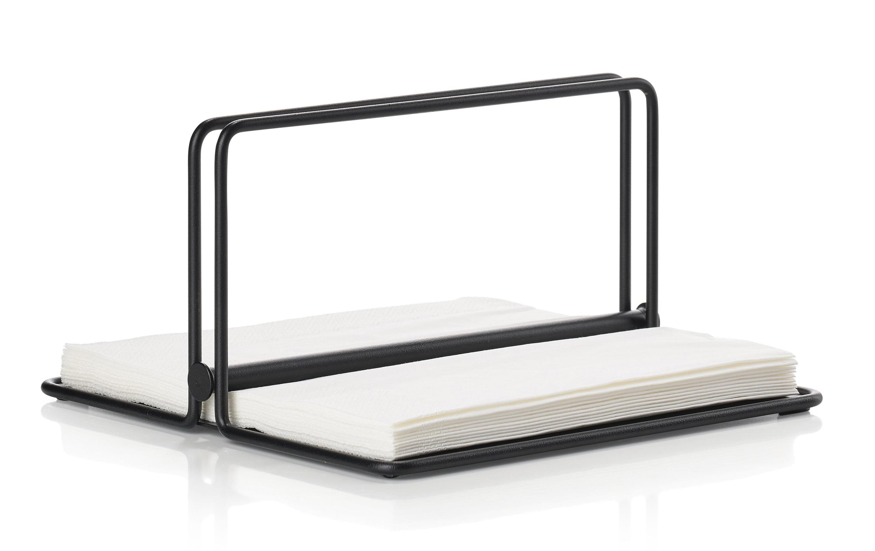 Zone Denmark Serviettenhalter Singles 22.5 cm x 11.3 cm, Schwarz
