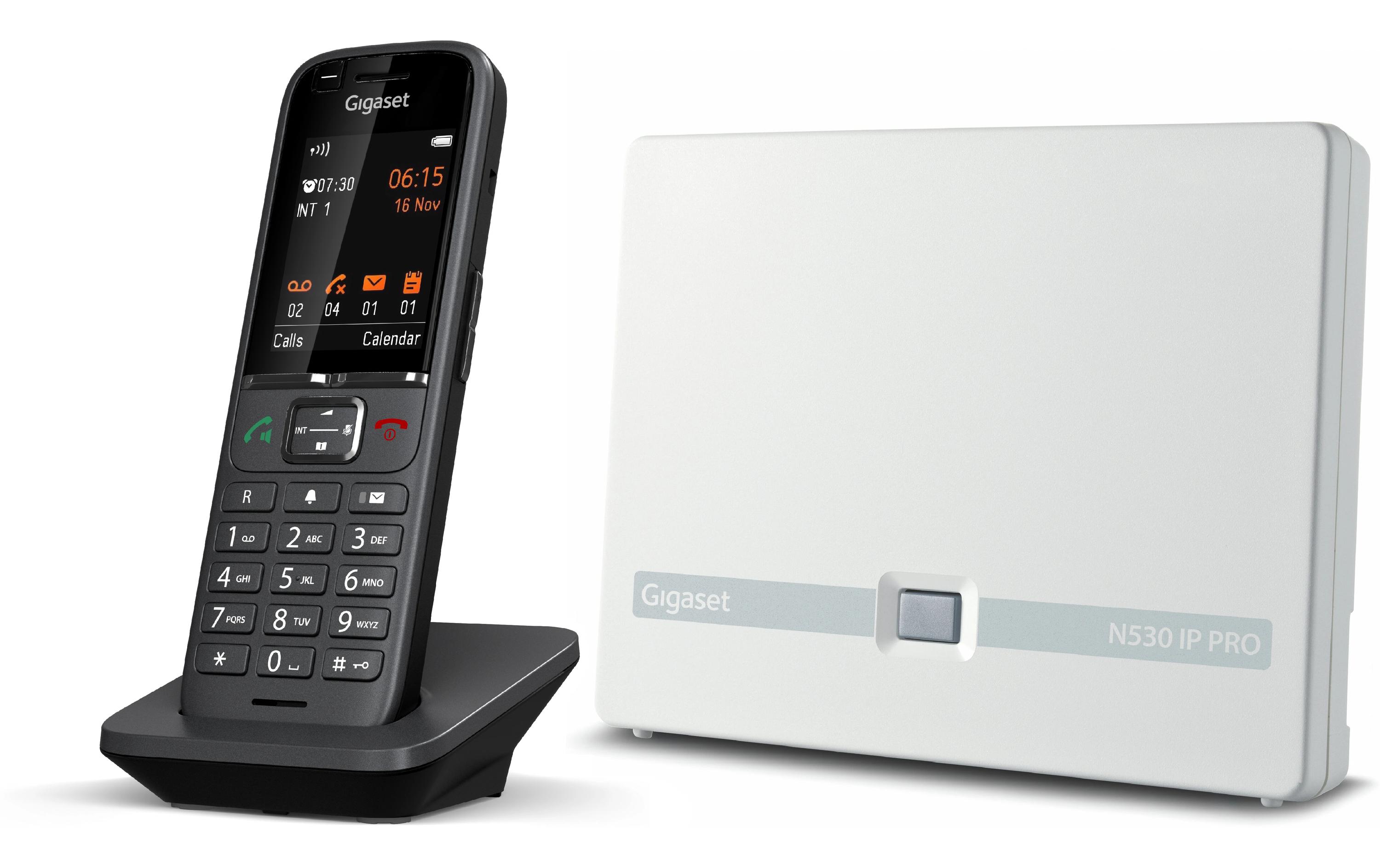 Gigaset Pro Basisstation N530 IP PRO + S700H PRO Gigaset Pro Basisstation N530 IP PRO + S700H PRO