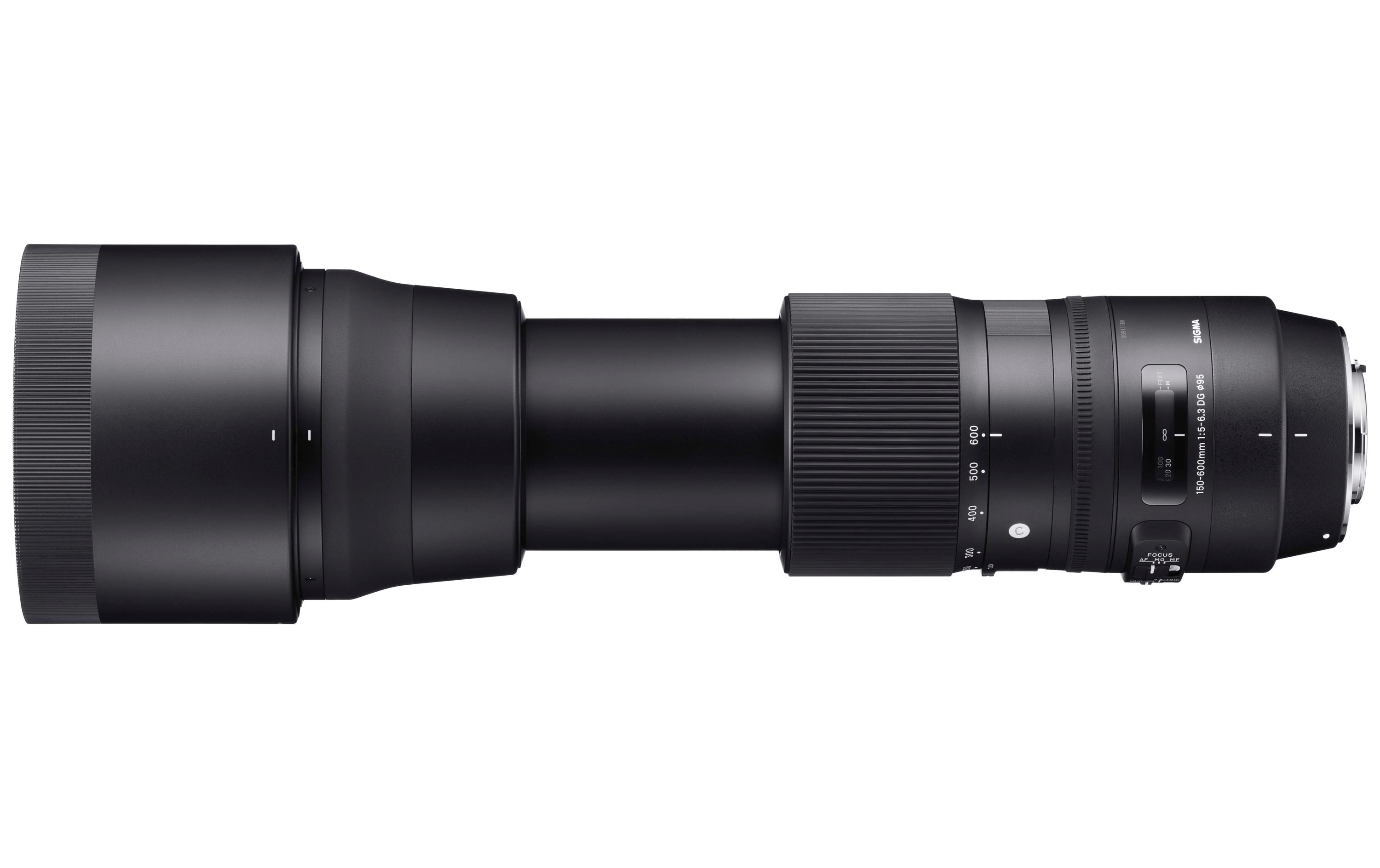 Sigma Zoomobjektiv 150-600mm F/5.0-6.3 DG OS HSM c Canon EF