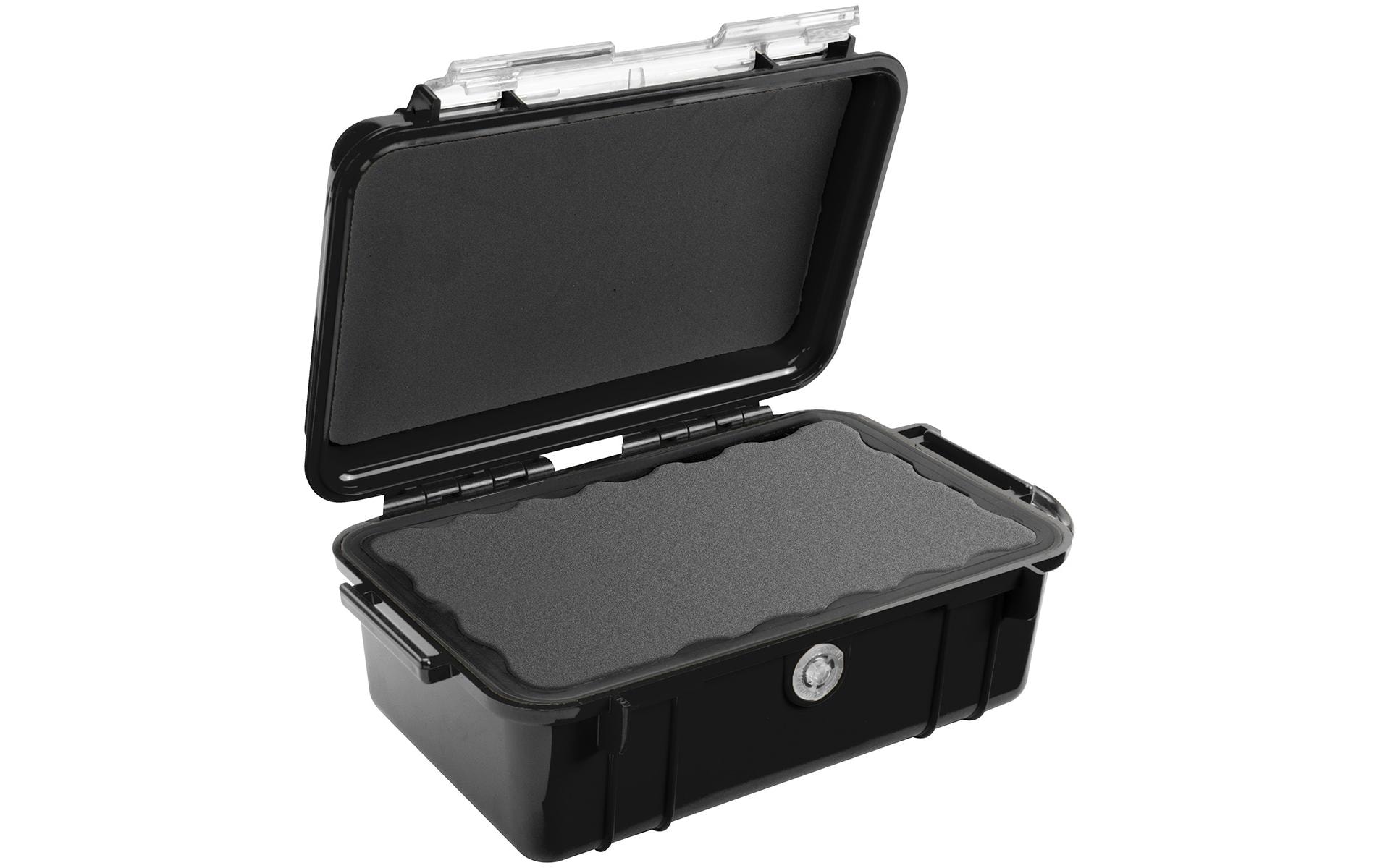 Peli Schutzkoffer Micro 1050 ohne Schaumstoffeinlage, Schwarz Peli Schutzkoffer Micro 1050 ohne Schaumstoffeinlage, Schwarz