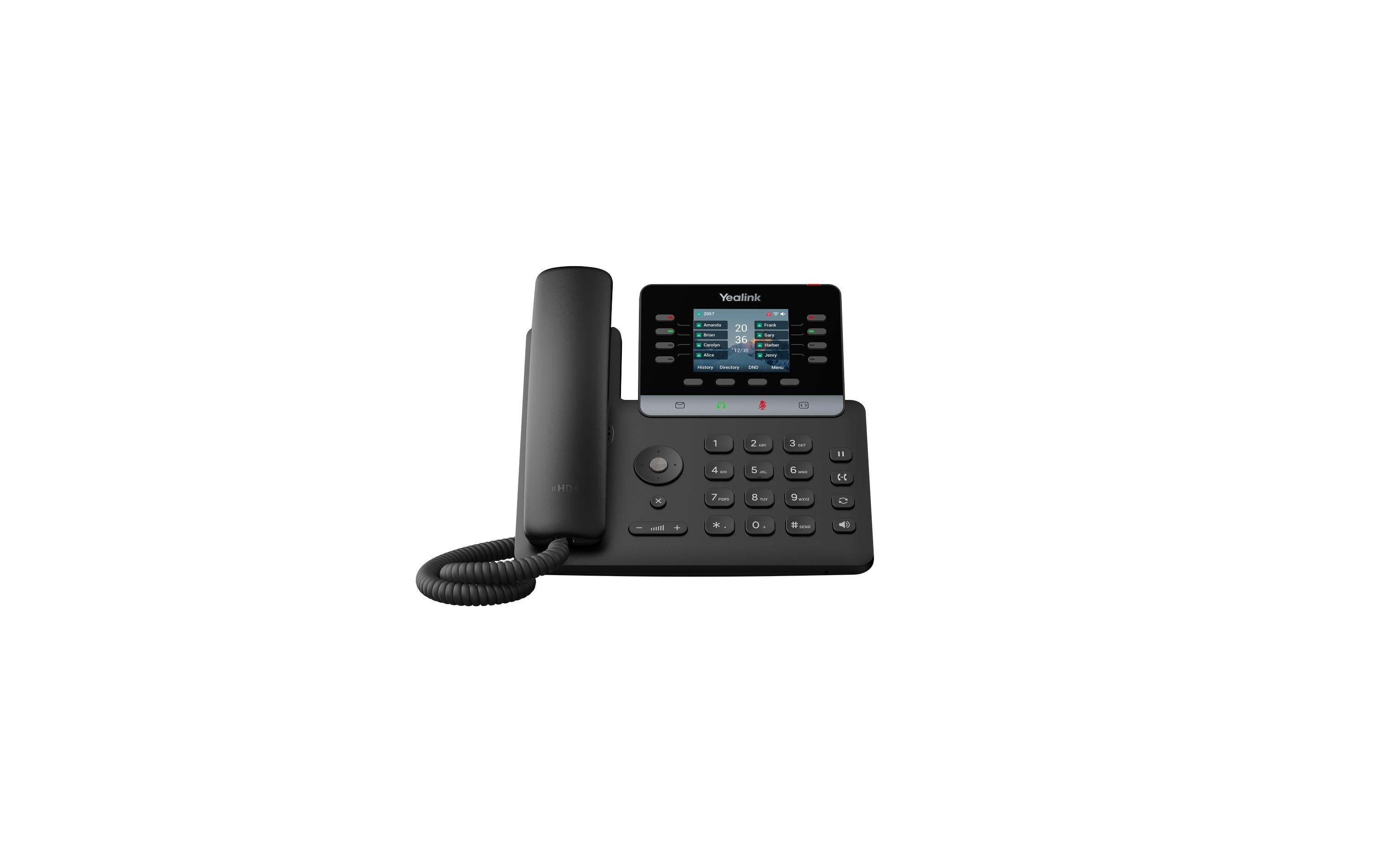 Yealink Tischtelefon SIP-T73W Schwarz