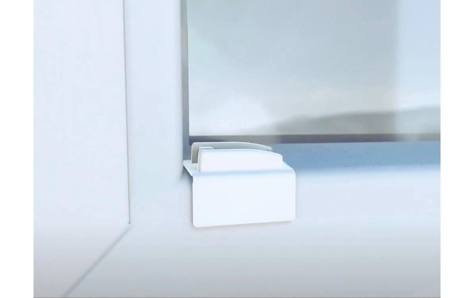 Gardinia Plissee-Falzklebeträger Weiss