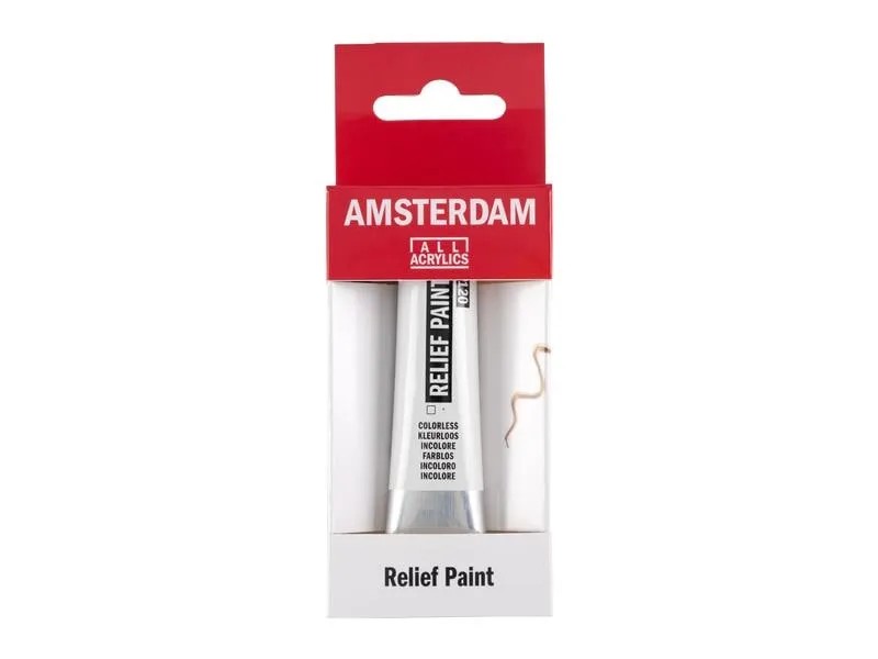 Amsterdam Acrylfarbe Reliefpaint 120 transparent, 20 ml Amsterdam Acrylfarbe Reliefpaint 120 transparent, 20 ml
